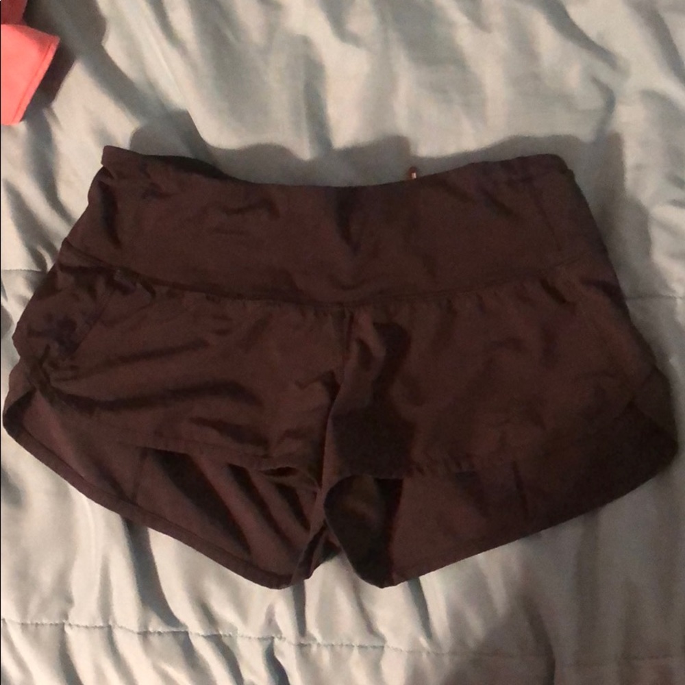Black lulu lemon shorts